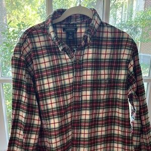 Land's End Men's Flannel Shirt